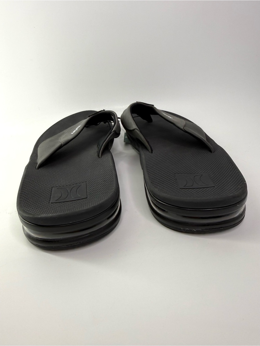Hurley Men's Black Cushion Heel Flip-Flop Sandals 12 NEW - Picture 4 of 11
